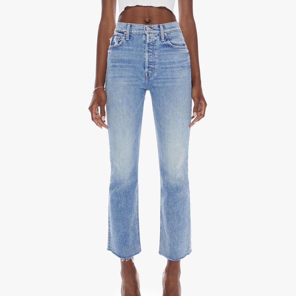 Mother The Tripper Flood Fray Jean in Left in the Dust size 27